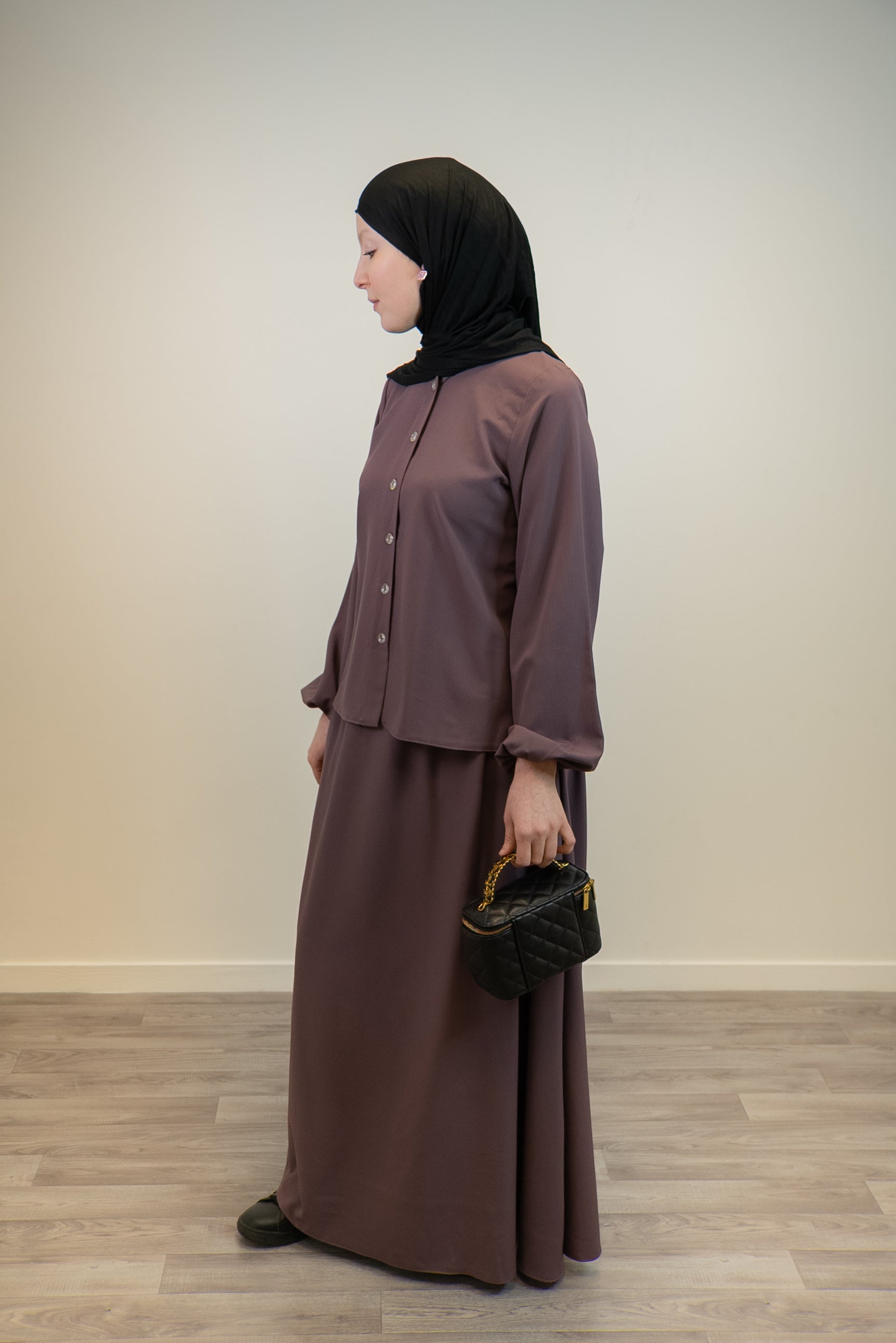 Ensemble ÉLÉNA – Lin Premium prune noble