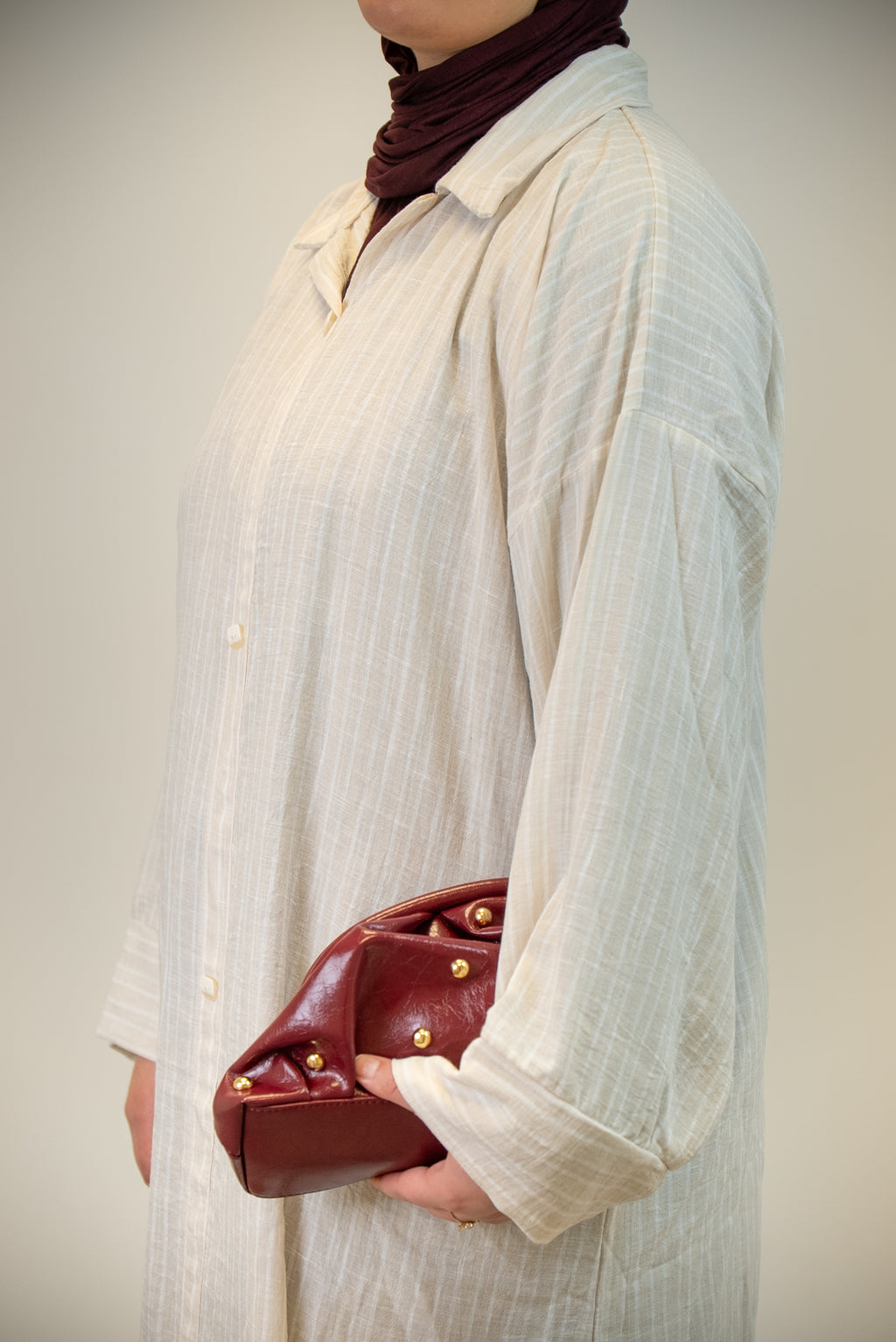 Robe- chemise Shirtell Beige