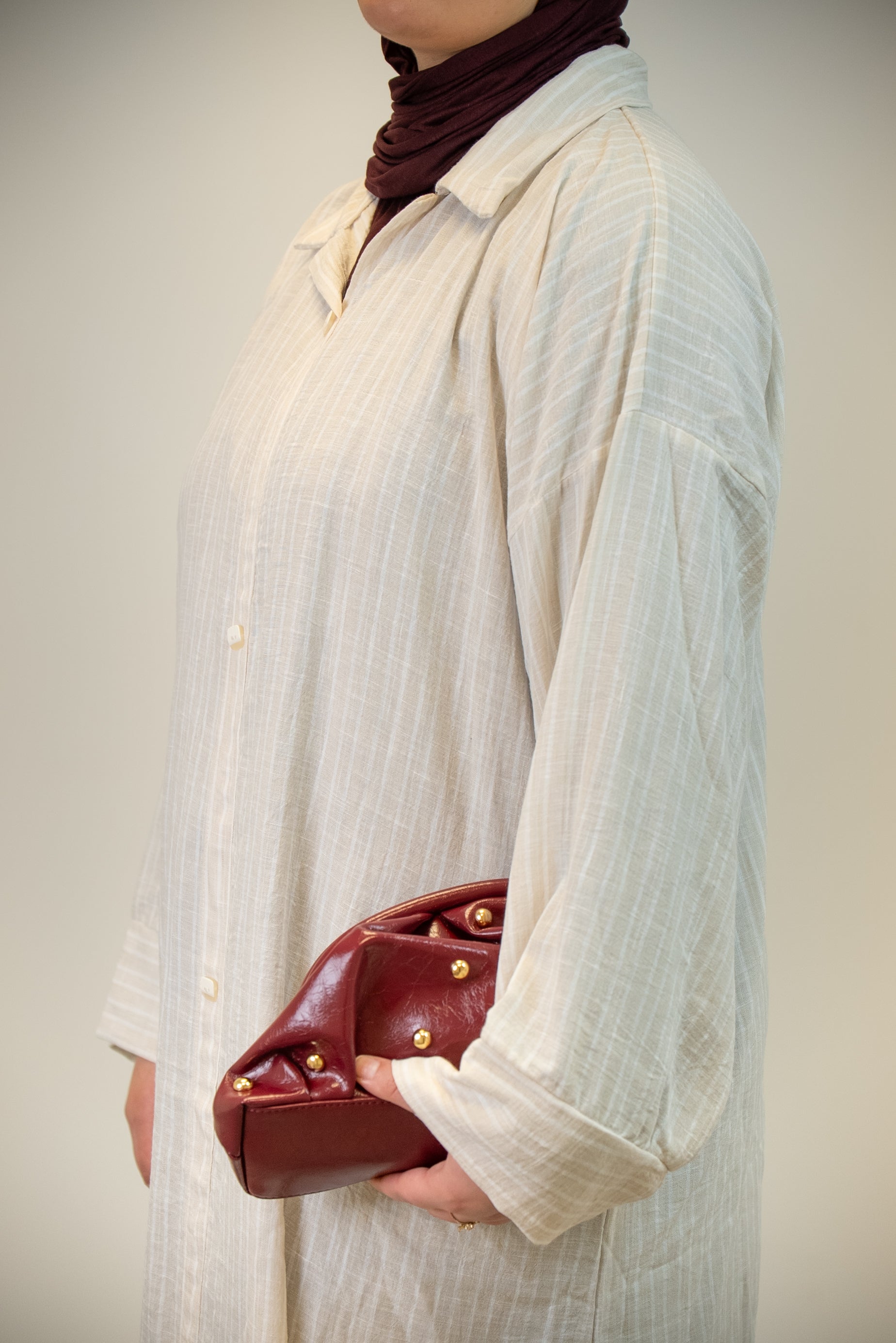 Robe- chemise Shirtell Beige