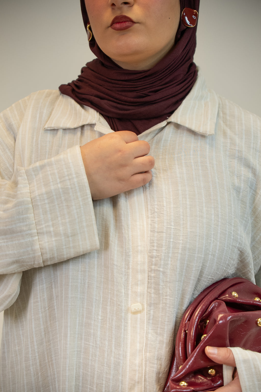 Robe- chemise Shirtell Beige