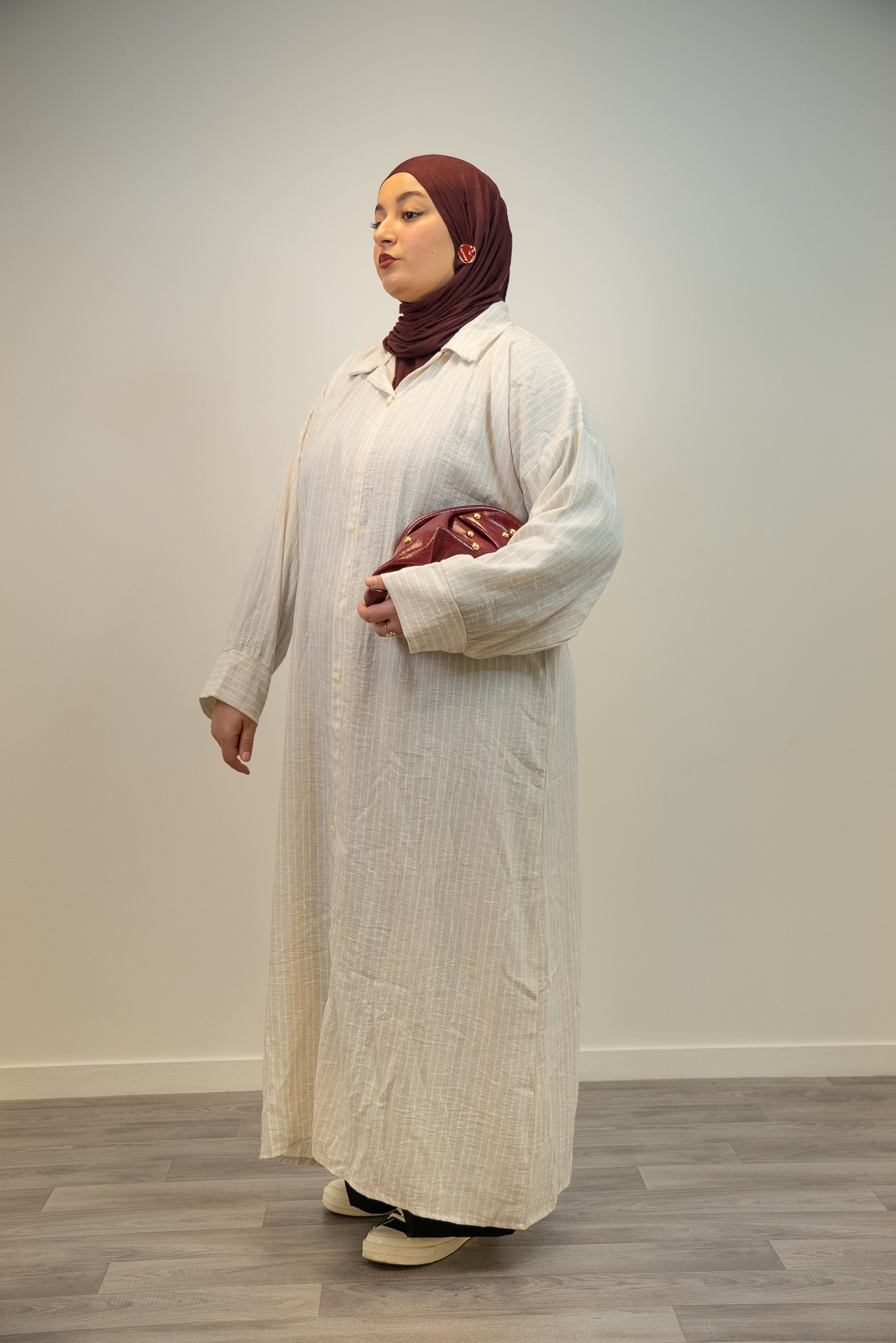 Robe- chemise Shirtell Beige