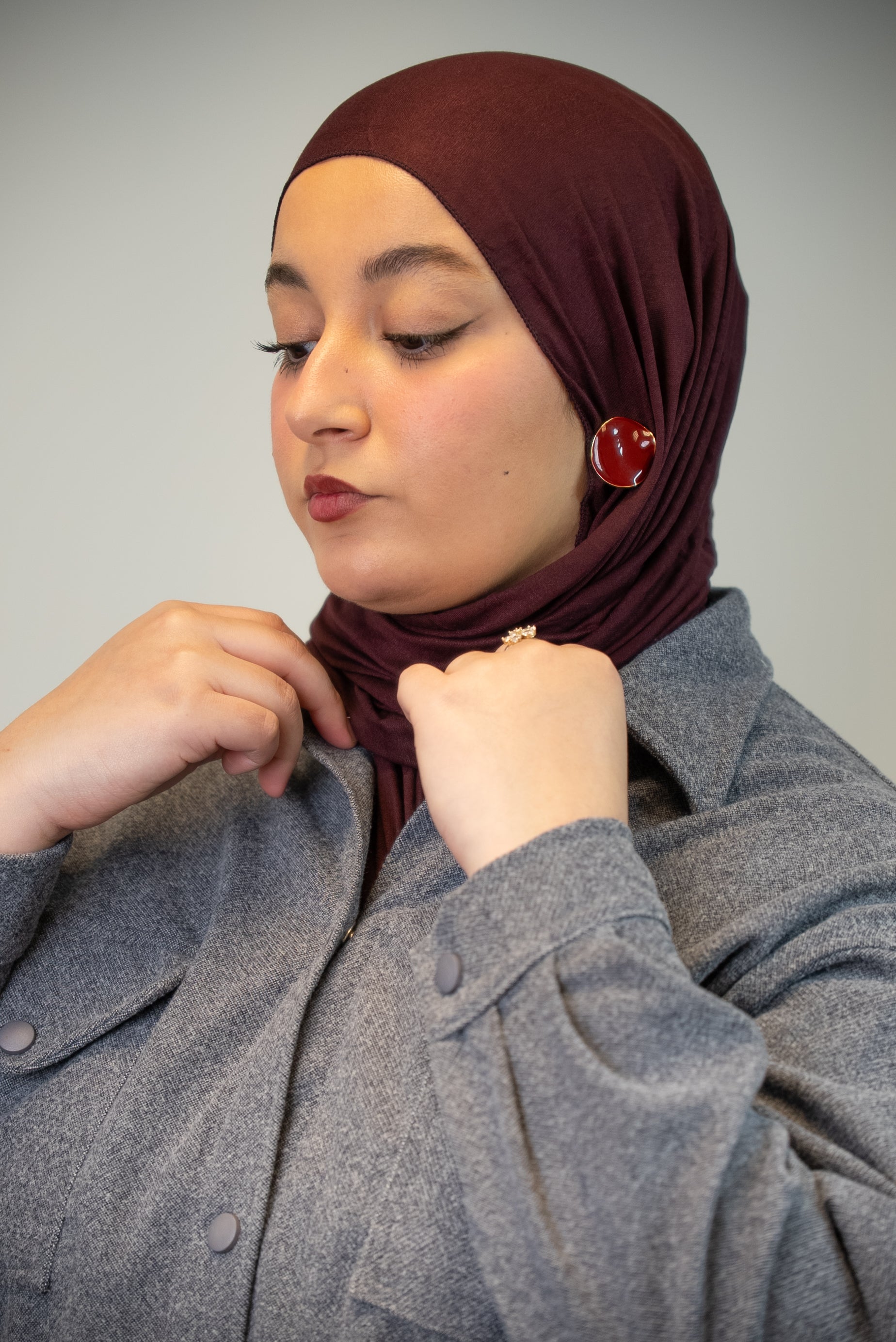 VESTE-CHEMISE JAKETSU Gris