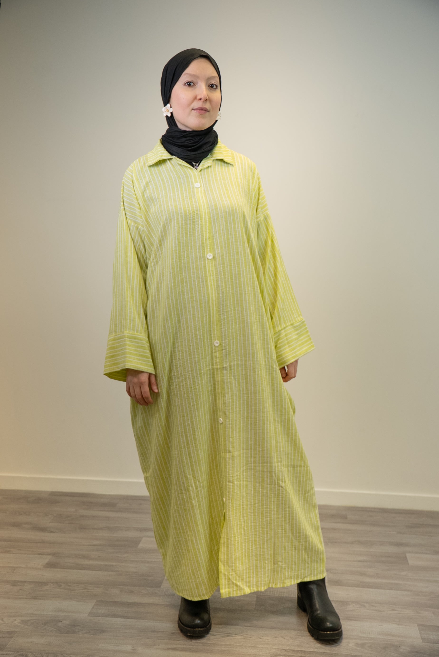 Robe- chemise Shirtell Nutty Green