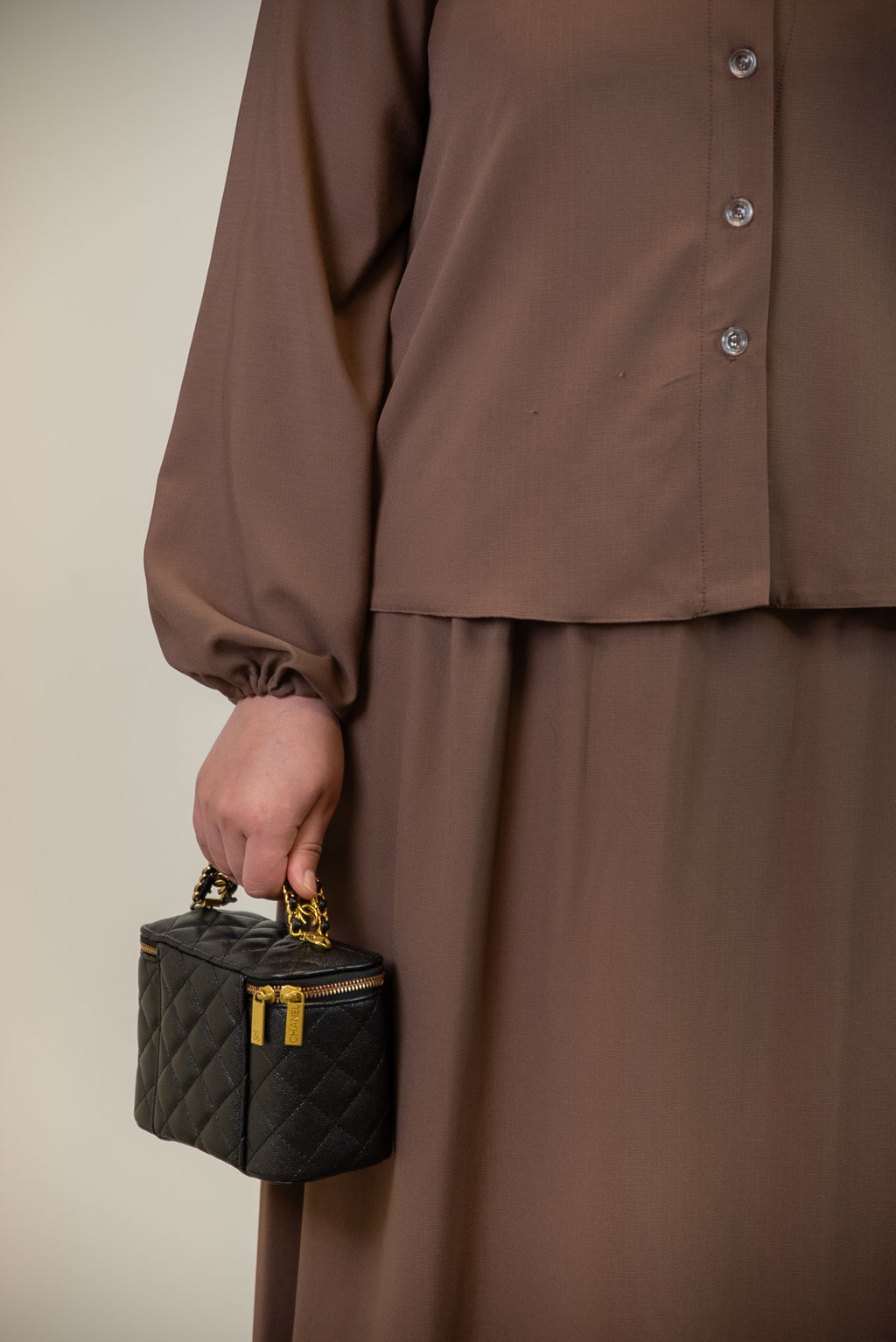 Ensemble ÉLÉNA – Lin Premium Brown