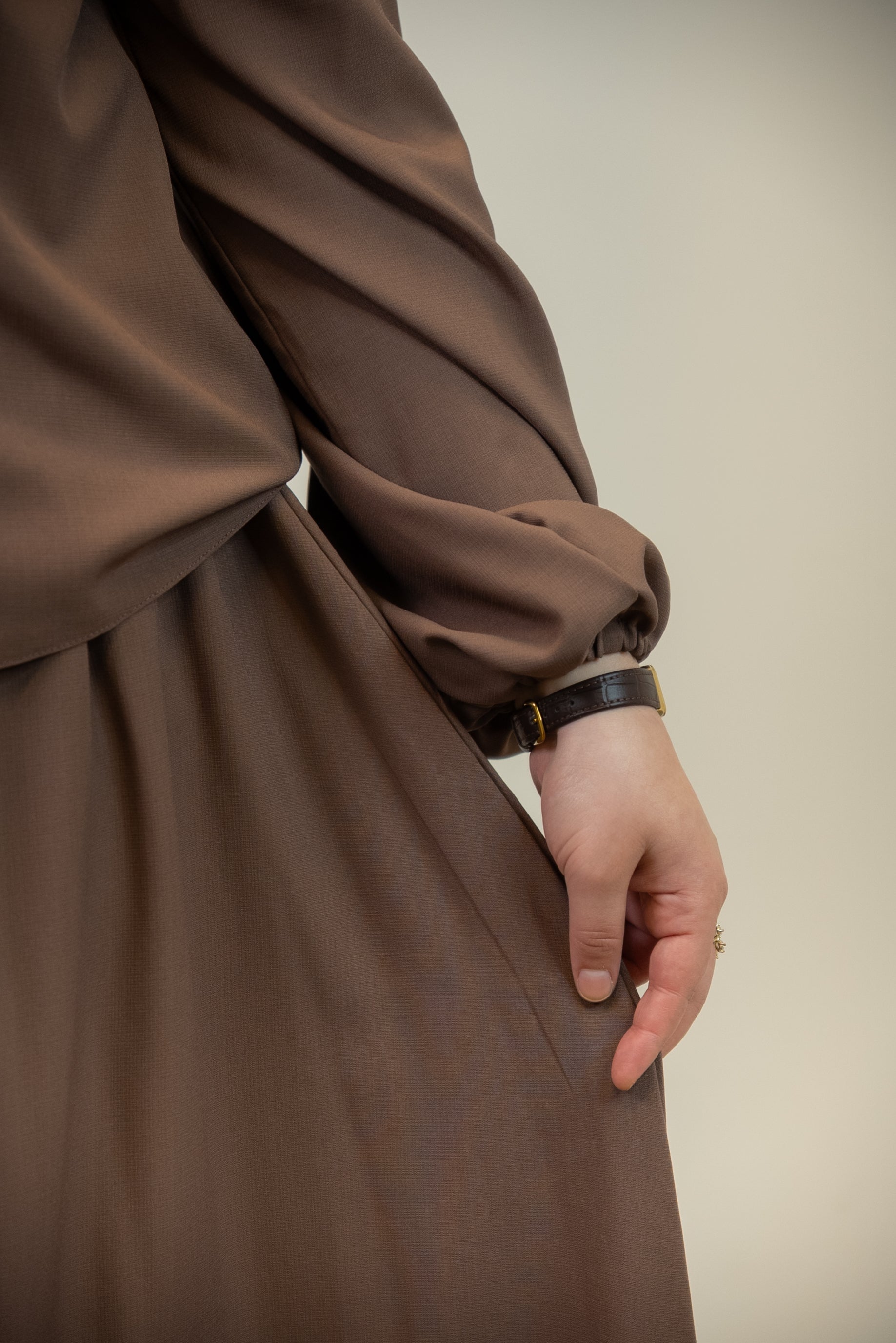 Ensemble ÉLÉNA – Lin Premium Brown