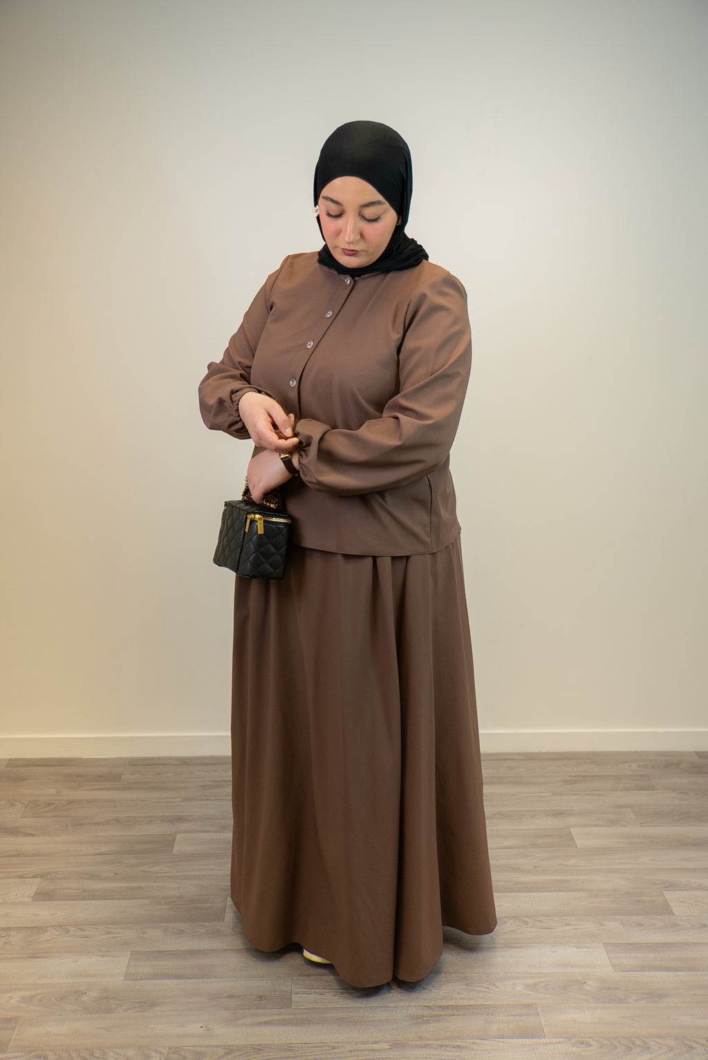 Ensemble ÉLÉNA – Lin Premium Brown